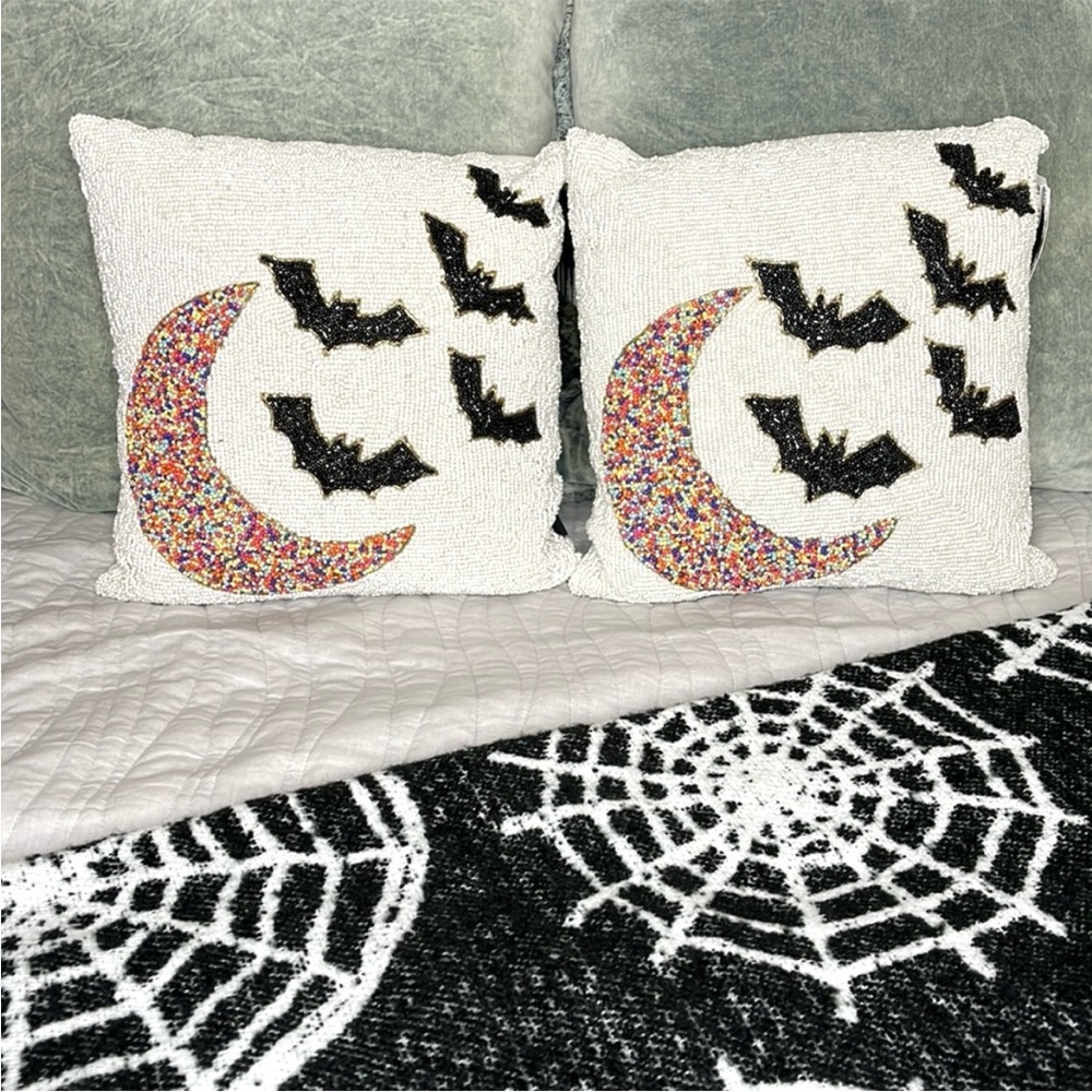 Noir Night Halloween Pillows